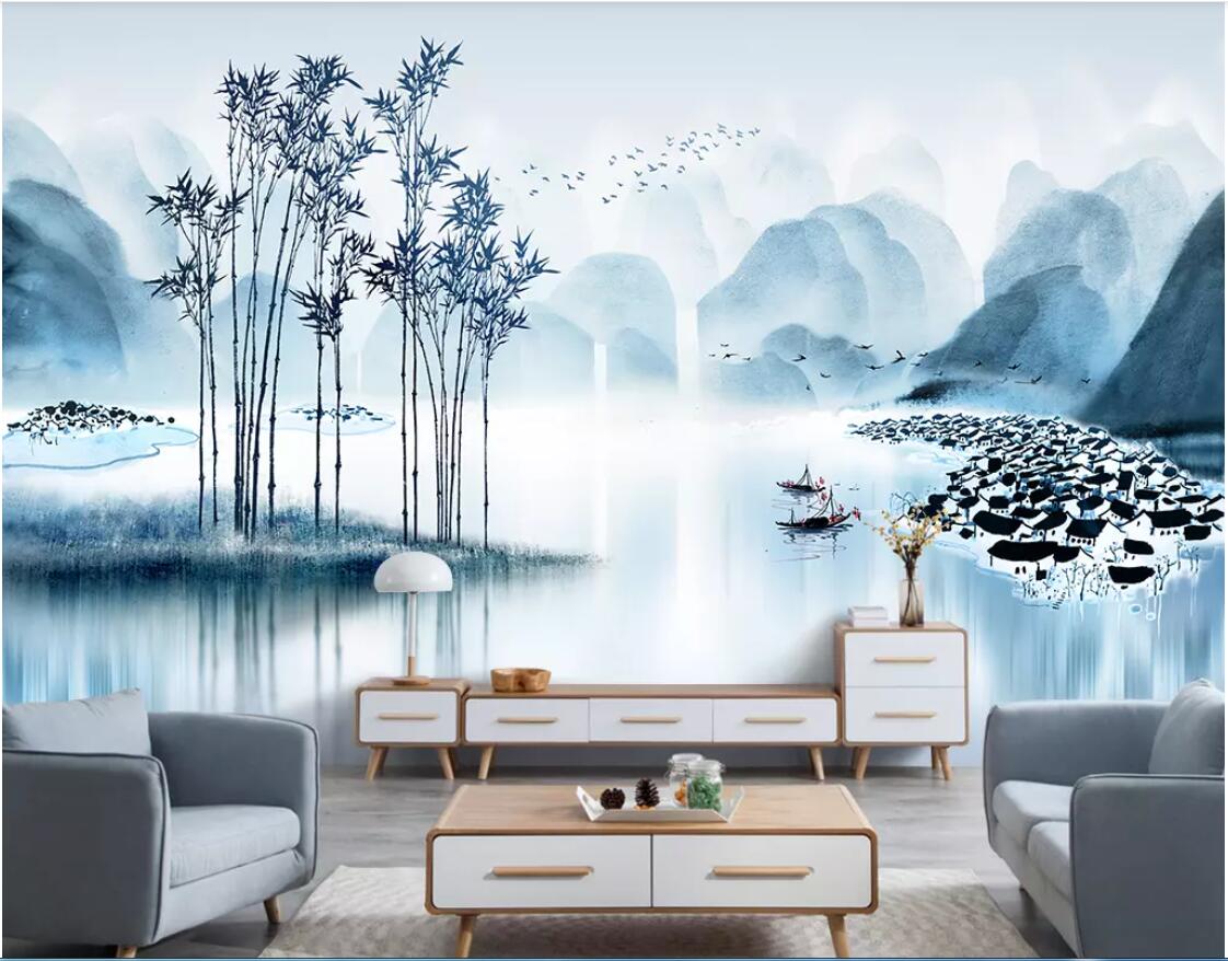 3d wallpaper custom photo murals Elegant and fresh new Chinese ancient style bamboo rhyme landscape painting wallpaper for walls 3 d, Picture shows
3d wallpaper custom photo murals Elegant and fresh new Chinese ancient style bamboo rhyme landscape painting wallpaper for walls 3 d, Picture shows