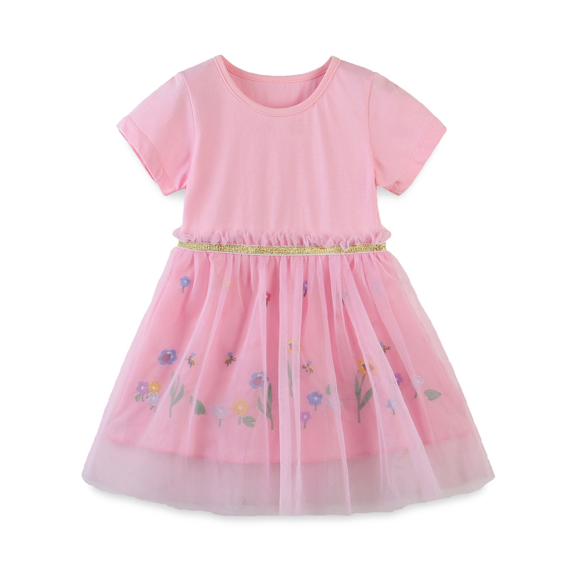 Summer Cute Girls Dress Floral Pattern Pink Cotton Lace Princess Dresses Kids Children Fashion Casual Dress Baby Girl Clothes, 01
Summer Cute Girls Dress Floral Pattern Pink Cotton Lace Princess Dresses Kids Children Fashion Casual Dress Baby Girl Clothes, 01