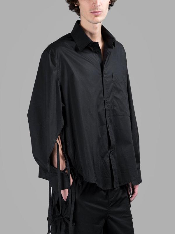 2019 New Men' Korean personality tassel shirt summer loose shirt walk show irregular fashion singer costumes, Black
2019 New Men' Korean personality tassel shirt summer loose shirt walk show irregular fashion singer costumes, Black