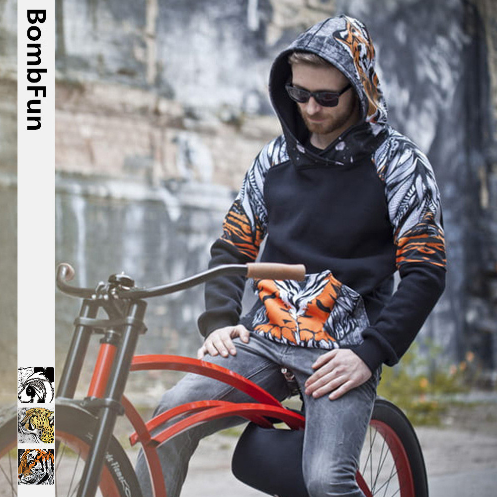 BombFun Men Hoodies Animal 3d Sweatshirts Men Hoodie Tiger Leopard Print Hooded Couple Tracksuits Women Hoodies High Quality, Beige
BombFun Men Hoodies Animal 3d Sweatshirts Men Hoodie Tiger Leopard Print Hooded Couple Tracksuits Women Hoodies High Quality, Beige