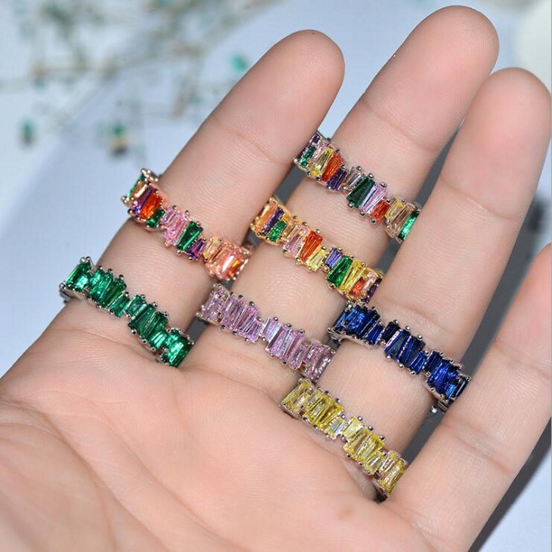 2019 New Top Selling Choucong Luxury Jewelry 925 Sterling Silver&Rose Gold Fill T Princess Cut Topaz CZ Diamond Party Eternity Women Ring
2019 New Top Selling Choucong Luxury Jewelry 925 Sterling Silver&Rose Gold Fill T Princess Cut Topaz CZ Diamond Party Eternity Women Ring
