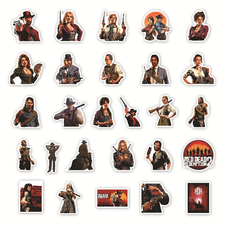 100pcs/Lot Top Game Characters Exciting Stickers Scrapbooking For Laptop Macbook Skateboard Guitar Luggage Motor Cycle