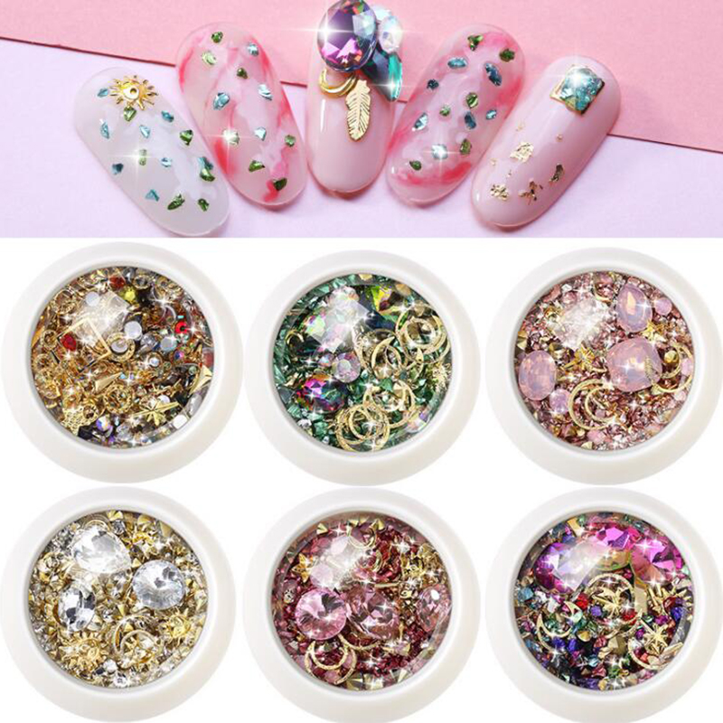 1Box Crystal Mixed Rhinestones White AB Sparkly Stones Manicure Decorations Nail Diamond Rhinestones For Nail Art Decorations
1Box Crystal Mixed Rhinestones White AB Sparkly Stones Manicure Decorations Nail Diamond Rhinestones For Nail Art Decorations