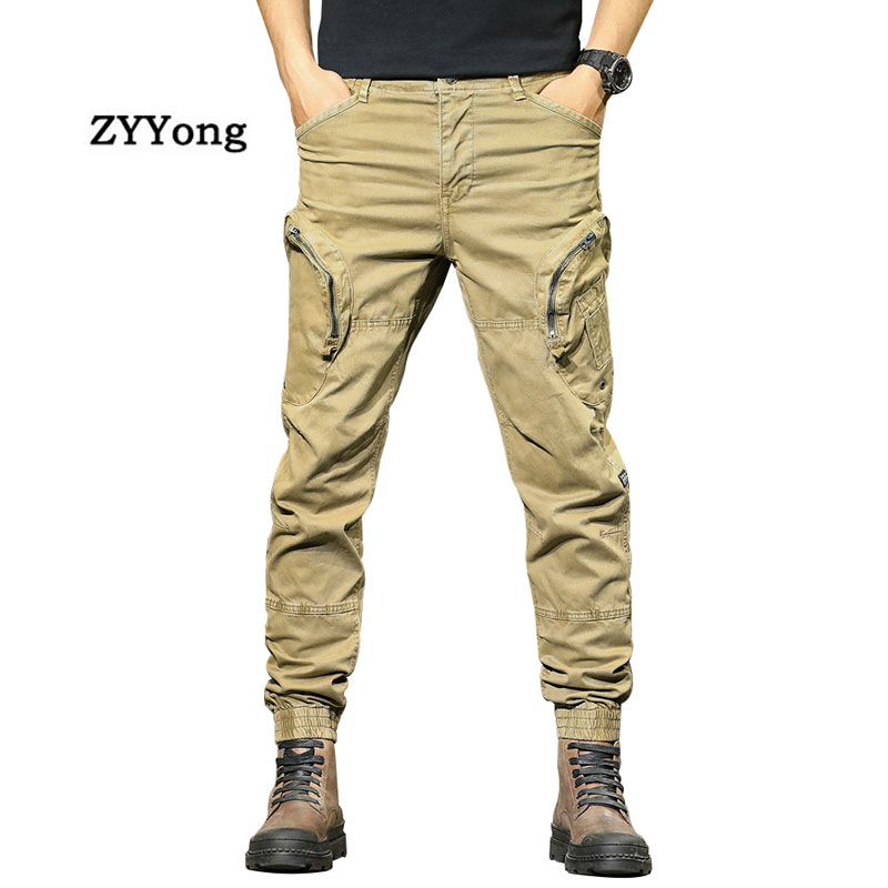 Men Cargo Pants Cotton Zipper Pocket Little Feet Overalls Army Style Breathable Casual Motion Outdoor On Foot Trousers, Black
Men Cargo Pants Cotton Zipper Pocket Little Feet Overalls Army Style Breathable Casual Motion Outdoor On Foot Trousers, Black