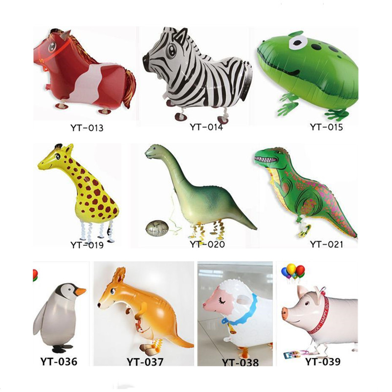50 pcs/Lot Aluminum Foil Helium Walking Animal Pet Balloons Automatic Sealing Kid Toy & Gift Birthday Children Day Decoration Party Supplies
50 pcs/Lot Aluminum Foil Helium Walking Animal Pet Balloons Automatic Sealing Kid Toy & Gift Birthday Children Day Decoration Party Supplies
