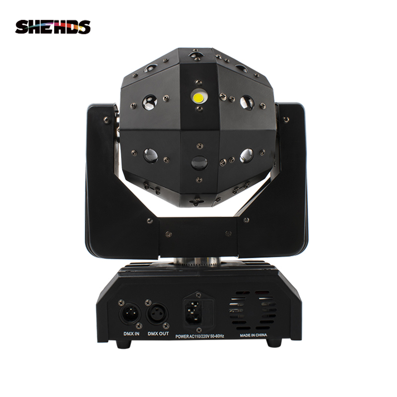 SHEHDS Professional Stage Light 16X3W LED Football Beam&Laser Moving Head Light RGBW & Red Green Laser Flash Strobe Colorful Rock Lighting
SHEHDS Professional Stage Light 16X3W LED Football Beam&Laser Moving Head Light RGBW & Red Green Laser Flash Strobe Colorful Rock Lighting