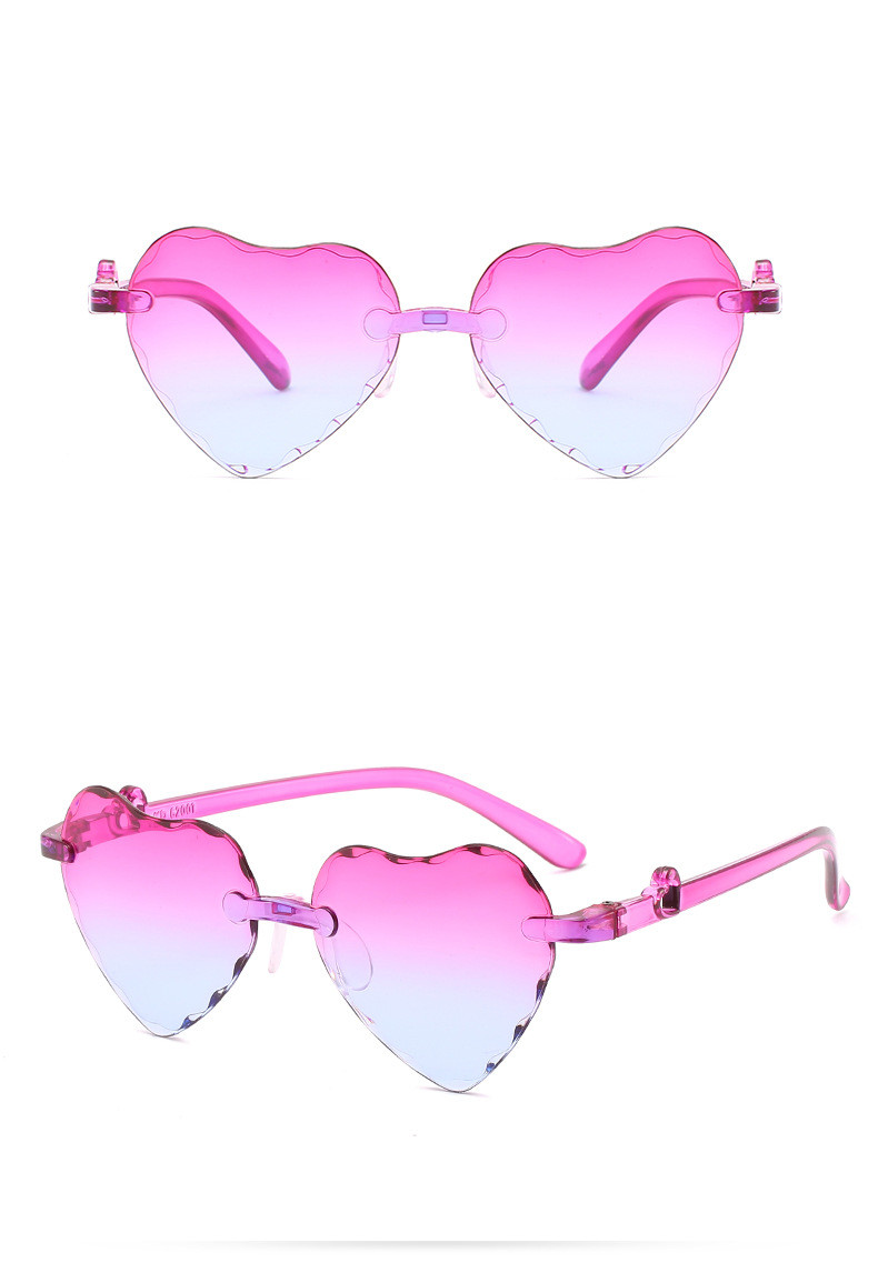 Kids Sunglasses 2020 Boy Girl Frameless Cut-edged Heart Shape Children Sunglasses Cute Eyeglasses Frame Child Eyewear Summer Beach 62001
Kids Sunglasses 2020 Boy Girl Frameless Cut-edged Heart Shape Children Sunglasses Cute Eyeglasses Frame Child Eyewear Summer Beach 62001