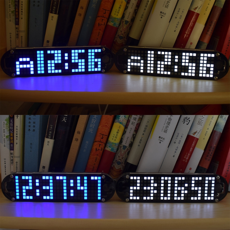 DS3231 Multifunction Alarm Clock LED Dot Matrix Animation Effects DIY Kit Gifts 72XF
DS3231 Multifunction Alarm Clock LED Dot Matrix Animation Effects DIY Kit Gifts 72XF