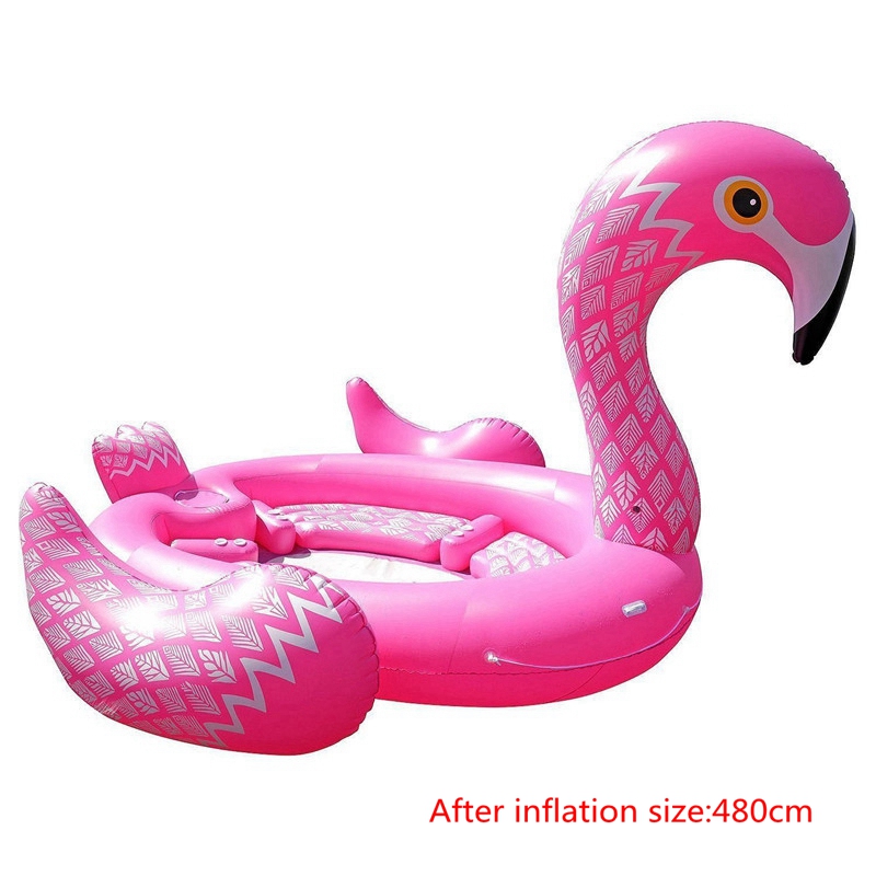 Giant Inflatable Boat Unicorn Flamingo Pool Floats Raft Swimming Ring Lounge Summer Pool Beach Party Water Float Air Mattress HHA16051445