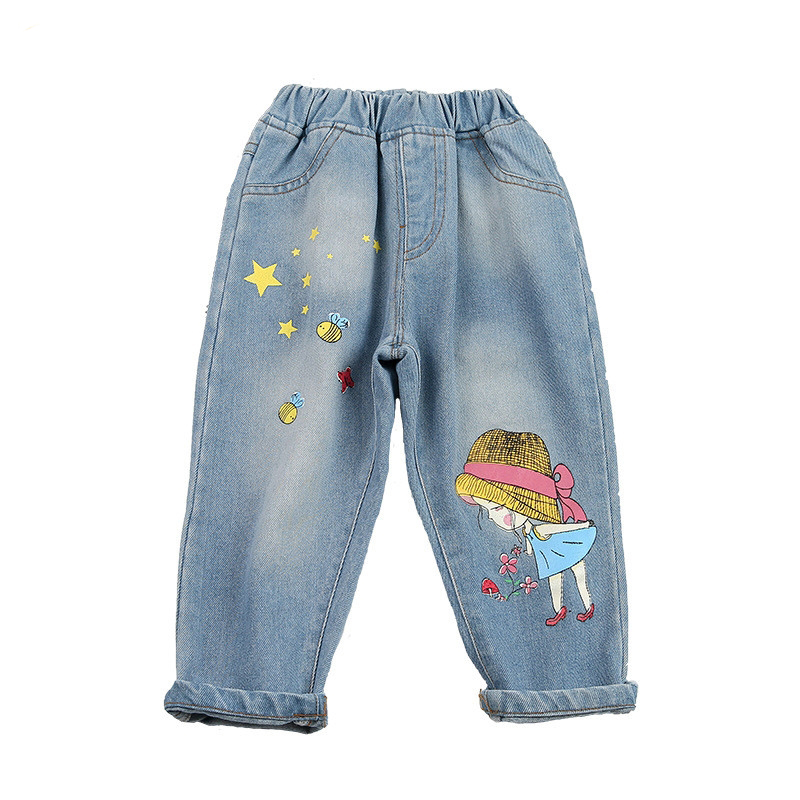 New Autumn Girls Denim Jeans Cute Pant For Baby Girl Cool Soft Cotton Jeans Kids Trousers Kids Jeans For Girls, Blue
New Autumn Girls Denim Jeans Cute Pant For Baby Girl Cool Soft Cotton Jeans Kids Trousers Kids Jeans For Girls, Blue