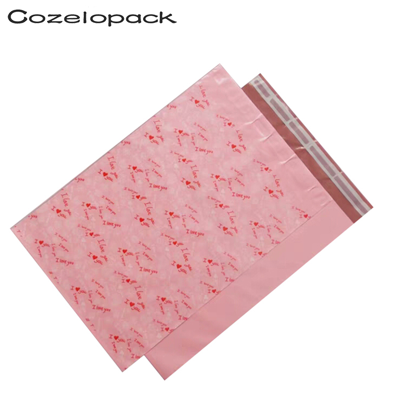 100PCS 11x15inch Poly Mailer 28x38cm Pink ILOVEYOU Pattern Poly Mailer Self Seal Envelopes
100PCS 11x15inch Poly Mailer 28x38cm Pink ILOVEYOU Pattern Poly Mailer Self Seal Envelopes