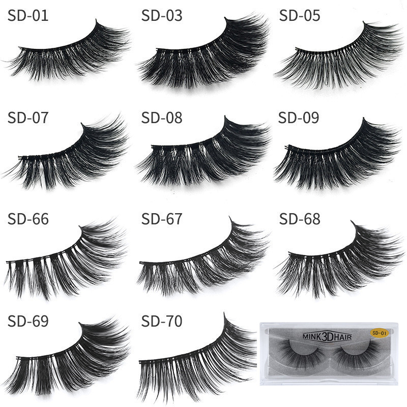 In Stock 20 styles New 3D Mink Eyelashes False Eyelash Eye lashes Extension Sexy Eyelash Soft Natural Thick Fake Eyelashes 3D Eyelash Makeup
In Stock 20 styles New 3D Mink Eyelashes False Eyelash Eye lashes Extension Sexy Eyelash Soft Natural Thick Fake Eyelashes 3D Eyelash Makeup