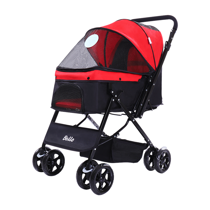 Four Seasons Universal Large Travel Supplies Pet Stroller Collapsible Four-wheel Trolley Reversing Cat And Dog Cart
Four Seasons Universal Large Travel Supplies Pet Stroller Collapsible Four-wheel Trolley Reversing Cat And Dog Cart