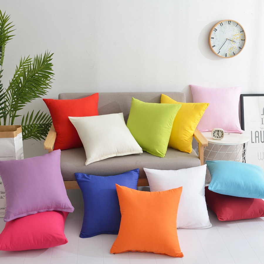 45*45CM Home Square Pillowcase Fashion Pure Color Sofa Throw Cushion Cover Pillow Case Blank Christmas Decor TTA2092-2
45*45CM Home Square Pillowcase Fashion Pure Color Sofa Throw Cushion Cover Pillow Case Blank Christmas Decor TTA2092-2