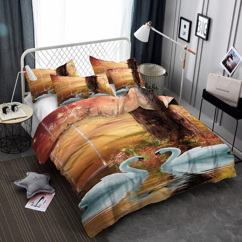 Swan Lake Bedding Set Doona Bedroom Decor Tree Nature Background Quilt Cover Comforter Cover 1PC Duvet Pillowcase
Swan Lake Bedding Set Doona Bedroom Decor Tree Nature Background Quilt Cover Comforter Cover 1PC Duvet Pillowcase