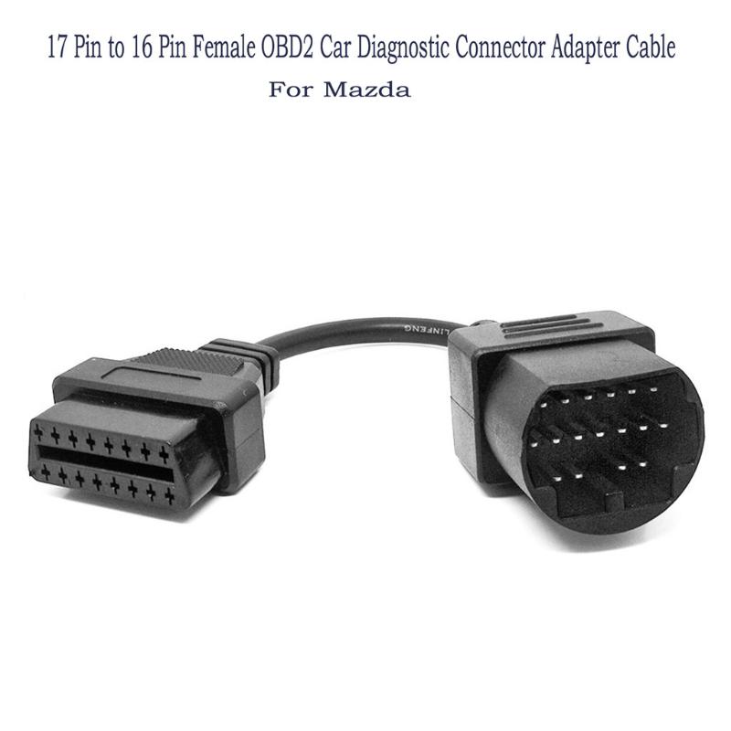 For 17 Pin to 16 Pin Female OBD2 Car Diagnostic Connector Adapter Cable GM Vehicles auto scanner adapter#YL10
For 17 Pin to 16 Pin Female OBD2 Car Diagnostic Connector Adapter Cable GM Vehicles auto scanner adapter#YL10