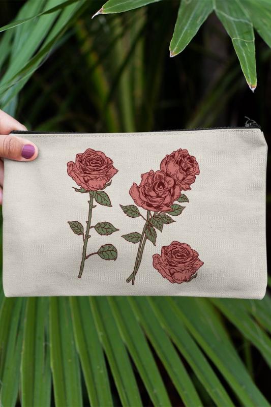 Angemiel Clutch Pink Flowers Portfolio Hand Makeup Bag
Angemiel Clutch Pink Flowers Portfolio Hand Makeup Bag