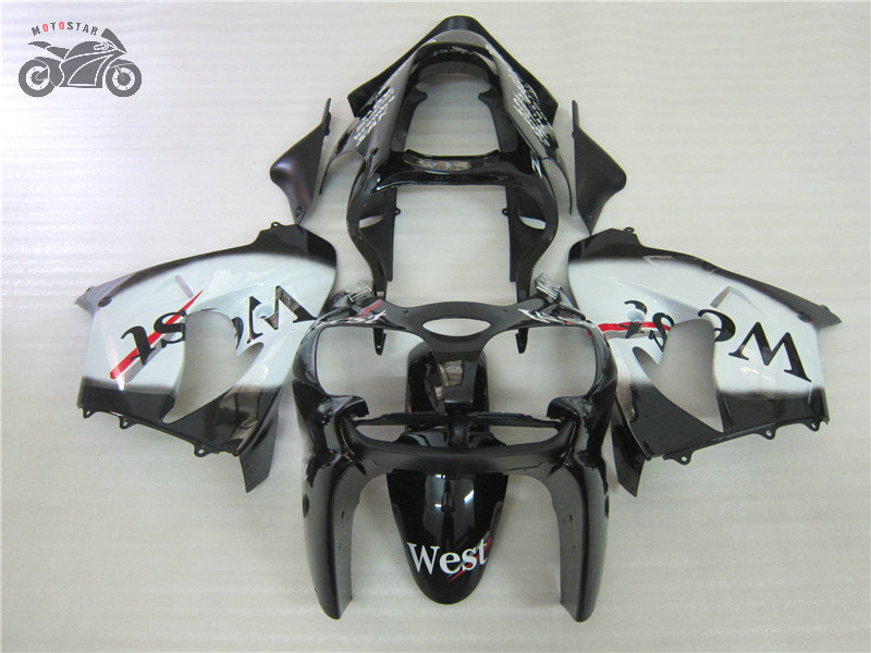 Customize fairing kit for Kawasaki ZX-9R 2000 2001 Ninja ZX9R 00 01 ZX 9R white black West plastic fairings set YY3, Same as picture
Customize fairing kit for Kawasaki ZX-9R 2000 2001 Ninja ZX9R 00 01 ZX 9R white black West plastic fairings set YY3, Same as picture