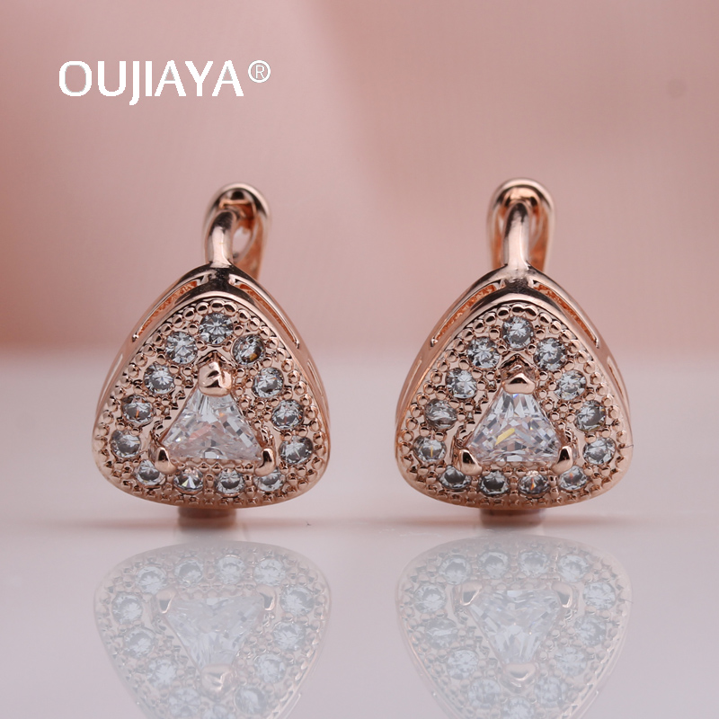 Dangle & Chandelier OUJIAYA Lovely Triangle 585 Rose Gold Dorp Earrings Woman Natural Zircon Jewely Wedding Luxury Birthday GiftA224
Dangle & Chandelier OUJIAYA Lovely Triangle 585 Rose Gold Dorp Earrings Woman Natural Zircon Jewely Wedding Luxury Birthday GiftA224