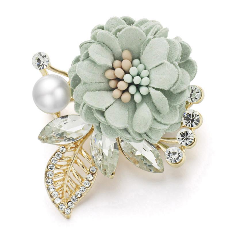 Pins, Brooches Nice Flower Leaves Crystal Rhinestone Simulated Pearl For Suits Lapel Scarf Fabric Brooch Pin Women Wedding Z076
Pins, Brooches Nice Flower Leaves Crystal Rhinestone Simulated Pearl For Suits Lapel Scarf Fabric Brooch Pin Women Wedding Z076