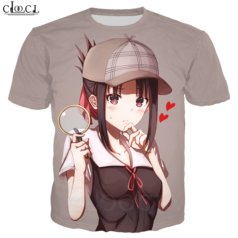 Kaguya Sama Love Is War T-shirt Men Women 3D Print Anime Girl Shinomiya Kaguya Short Sleeve Hipster Creative Couples Tops S-5XL, White;black
Kaguya Sama Love Is War T-shirt Men Women 3D Print Anime Girl Shinomiya Kaguya Short Sleeve Hipster Creative Couples Tops S-5XL, White;black