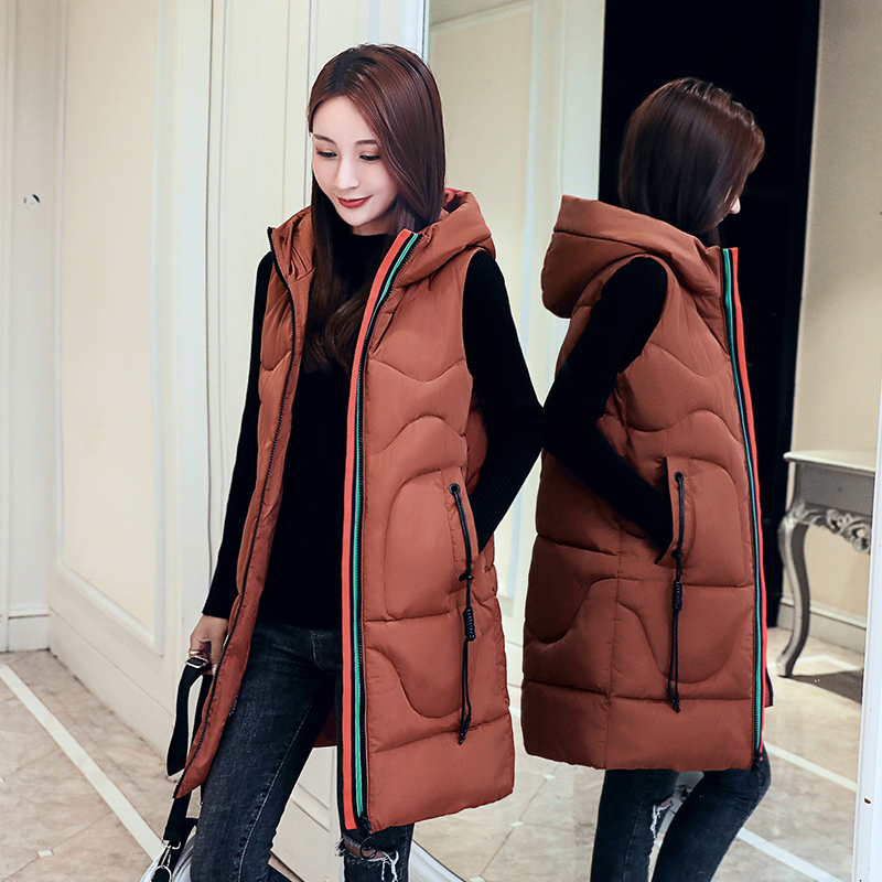 Wholesale Winter New Sleeveless Cotton Vest Women's Long Loose Corset Jacket Size -3XL, Caramel
Wholesale Winter New Sleeveless Cotton Vest Women's Long Loose Corset Jacket Size -3XL, Caramel