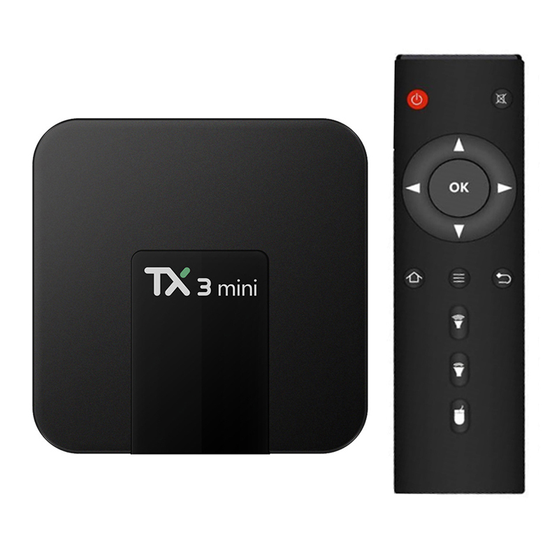 TX3 MINI Android 8.1 TV Box Amlogic S912 2GB 16GB Media Box PK T95 X96 MINI X92 MXQ PRO
TX3 MINI Android 8.1 TV Box Amlogic S912 2GB 16GB Media Box PK T95 X96 MINI X92 MXQ PRO