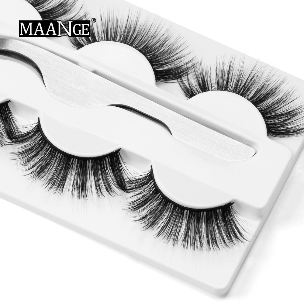 Faux 3D Mink Hair False Eyelashes 100% Cruelty free lashes Natural Thick Long Eye Lashes Makeup Beauty Extension Tools