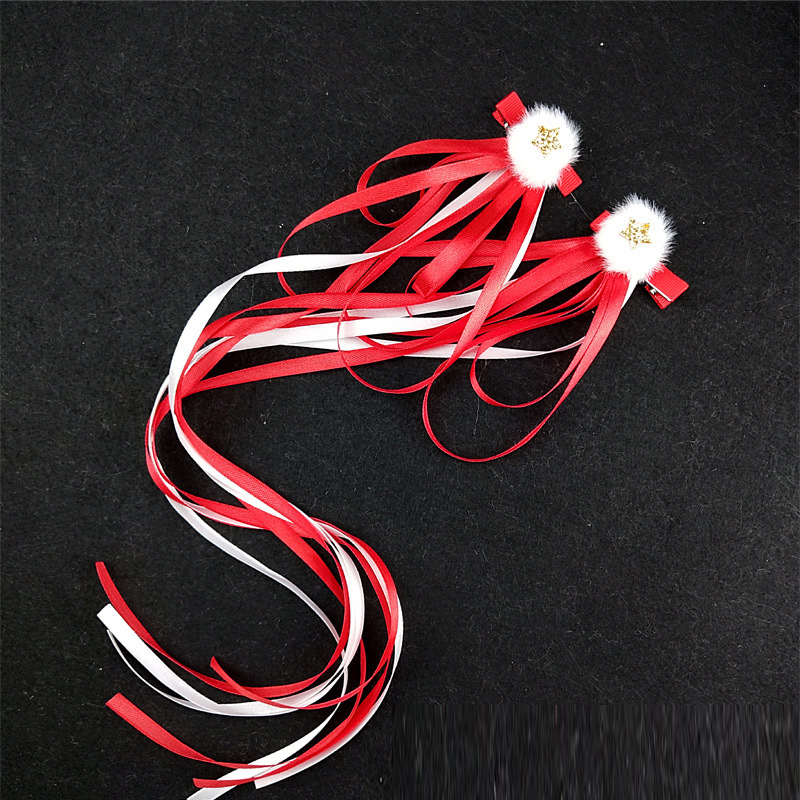 Vintage Retro Long Ribbon Pompon Headwear Hairclip Anime Costume Wedding Birthday Party Accessories, Blue
Vintage Retro Long Ribbon Pompon Headwear Hairclip Anime Costume Wedding Birthday Party Accessories, Blue
