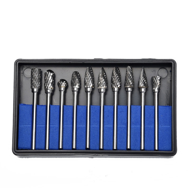 10Pcs/Box Rotary Burrs Metalworking Rotary Files Burr Bit Set 3Mm Shank 6Mm Cutting Head Diameter
10Pcs/Box Rotary Burrs Metalworking Rotary Files Burr Bit Set 3Mm Shank 6Mm Cutting Head Diameter