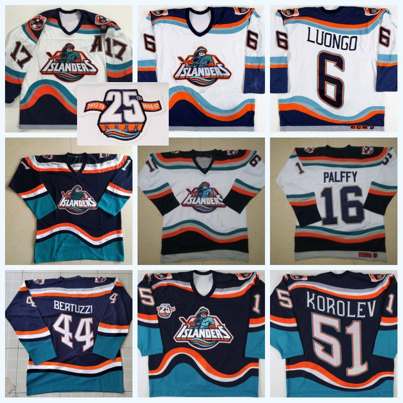 16 Ziggy Palffy New York Islanders Fisherman 25th 91 Tavares 11 Darius Kasparaitis 6 Chris Luongo 15 Smolinski 32 Andersson Hockey Jersey, White
16 Ziggy Palffy New York Islanders Fisherman 25th 91 Tavares 11 Darius Kasparaitis 6 Chris Luongo 15 Smolinski 32 Andersson Hockey Jersey, White