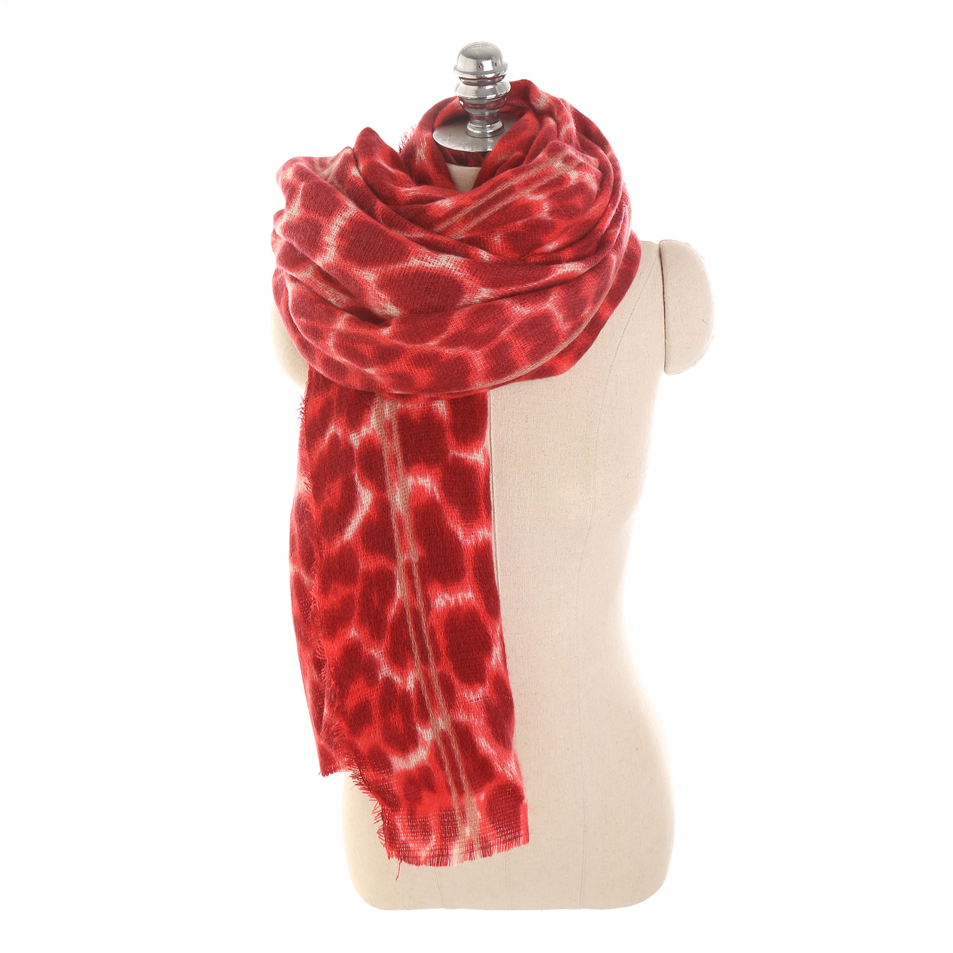 200*90cm Large Scarves for Women Faux Cashmere Wnter Poncho Fashion Leopard Scarf Female Shawl Women's Tippet Leopard Pashmina