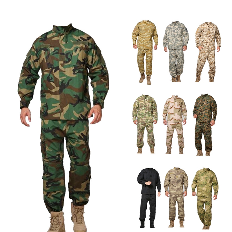 Camouflage Desert Uniform Suit Camo Combat Hunting Suit Uniforms Tactical ACU Uniforms Long Sleeves Coat+Long Pants, Black
Camouflage Desert Uniform Suit Camo Combat Hunting Suit Uniforms Tactical ACU Uniforms Long Sleeves Coat+Long Pants, Black