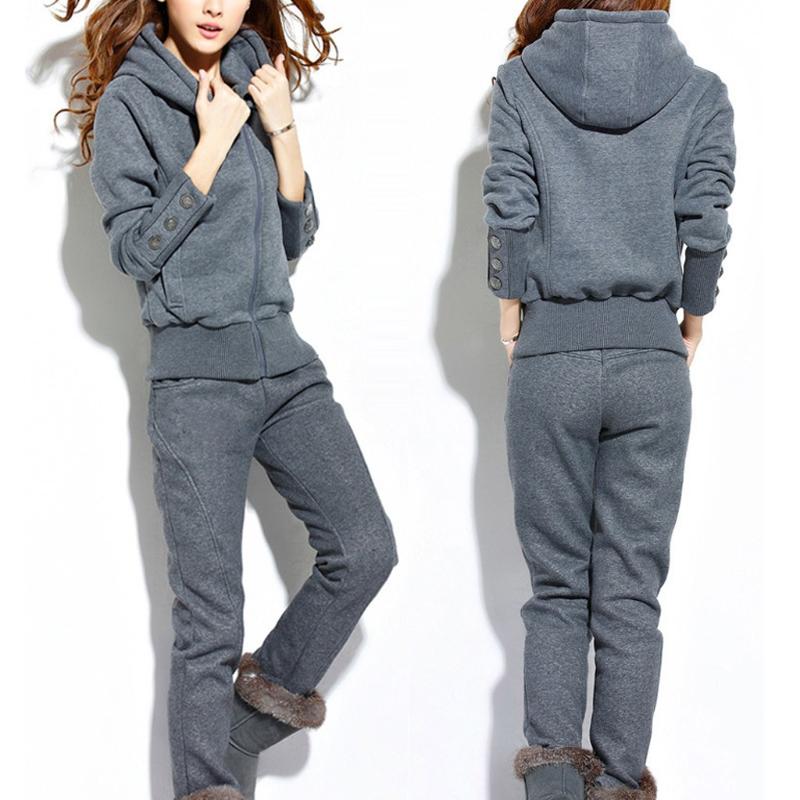 Perimedes Women's sports suit Long Sleeve Split Set Long Pants Running Sets Outfit winter Sportswear training suit women#g35, Gray
Perimedes Women's sports suit Long Sleeve Split Set Long Pants Running Sets Outfit winter Sportswear training suit women#g35, Gray