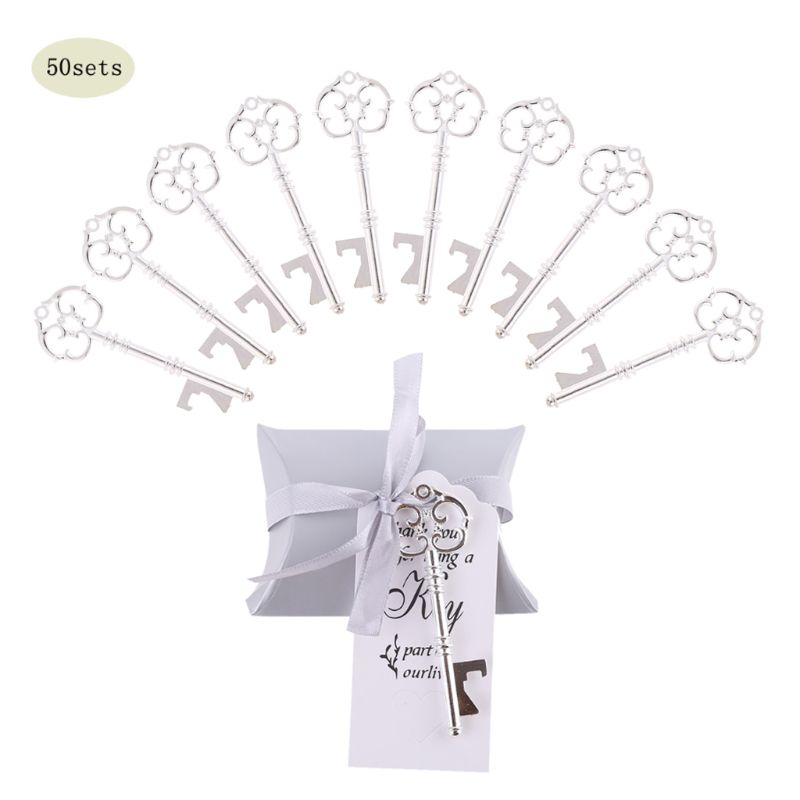 50 Sets Wedding Party Key Bottle Opener with Tag Paper Candy Bag Souvenir Gifts 448A
50 Sets Wedding Party Key Bottle Opener with Tag Paper Candy Bag Souvenir Gifts 448A