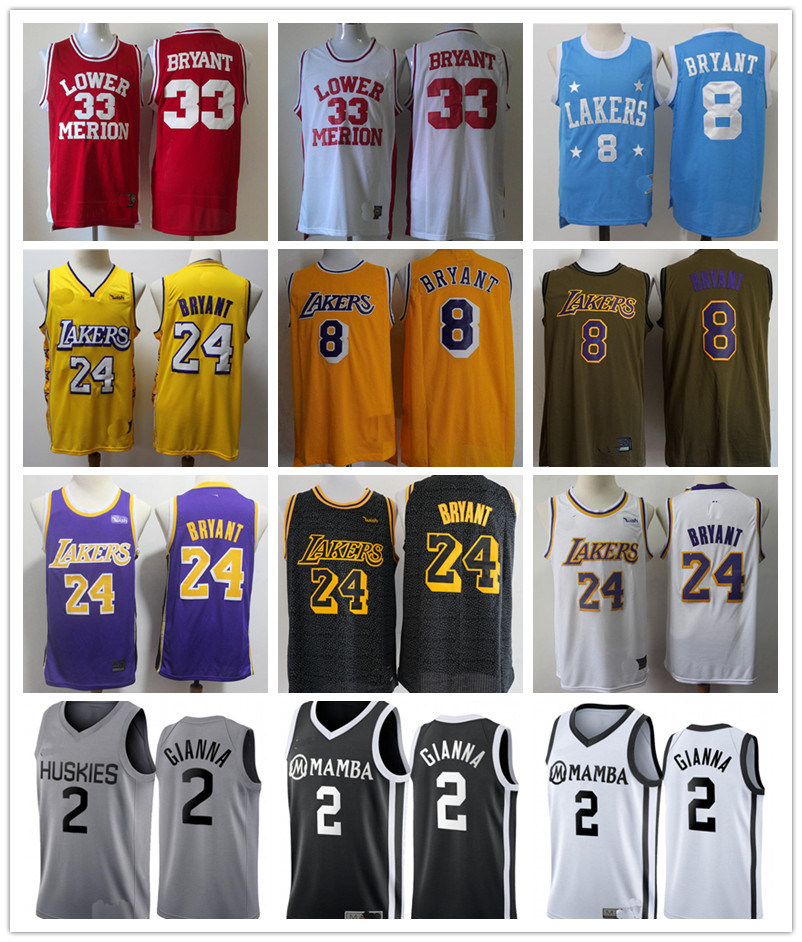 NCAA UConn Huskies Special Tribute College Gianna Maria Onore Gigi Mamba Lower Merion #33#Bryant High School Memorial Basketball Jerseys, Black;red
NCAA UConn Huskies Special Tribute College Gianna Maria Onore Gigi Mamba Lower Merion #33#Bryant High School Memorial Basketball Jerseys, Black;red