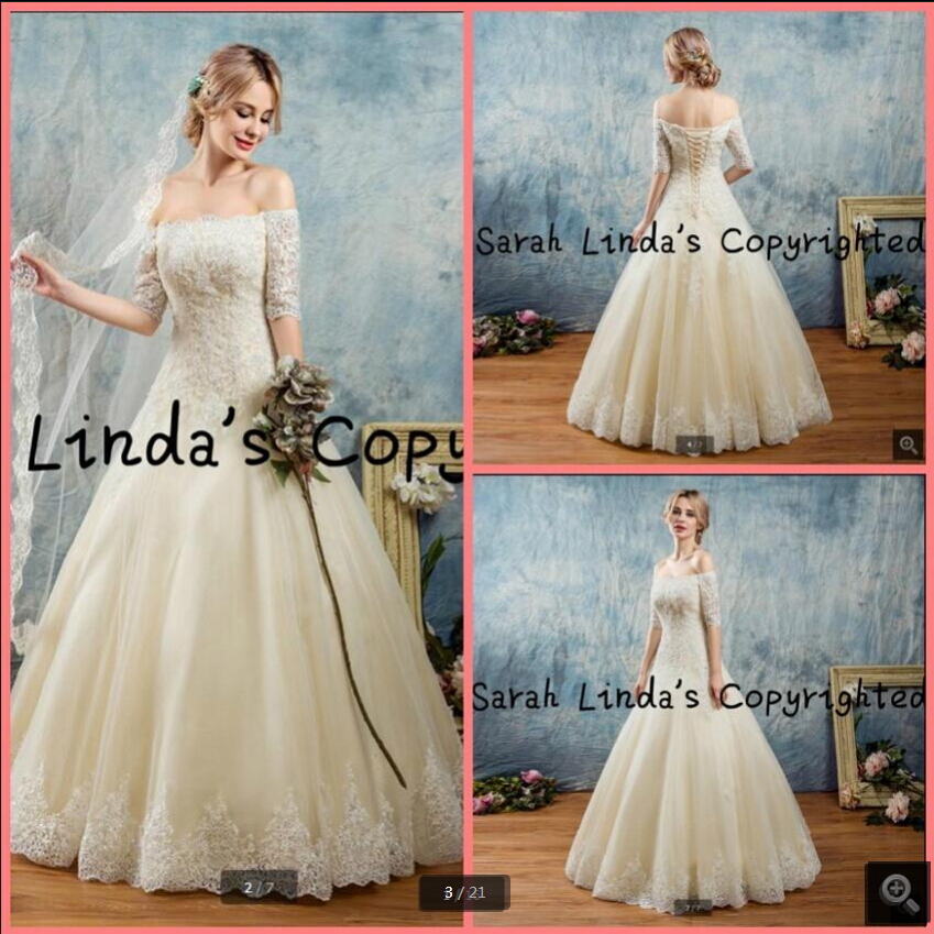 Robe de mariage 2019 champagne lace appliques wedding dress ball gown princess beaded sequined cheap bride dress best selling
Robe de mariage 2019 champagne lace appliques wedding dress ball gown princess beaded sequined cheap bride dress best selling