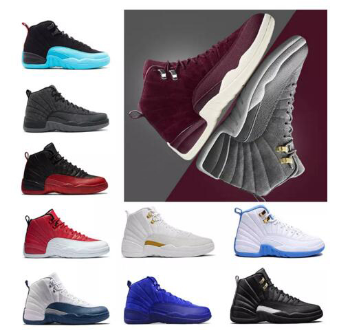 XII Jumpman 2019 BORDEAUX designer mens basketball shoes 12s Gym red Traderjoes Black Nylon Playoffs Winterized WNTR 23 sports sneakers shoe, #11 cllege navy
XII Jumpman 2019 BORDEAUX designer mens basketball shoes 12s Gym red Traderjoes Black Nylon Playoffs Winterized WNTR 23 sports sneakers shoe, #11 cllege navy