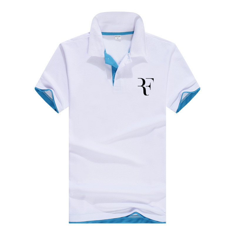 New Roger Federer Arrival Hot Sale Polo Shirts Men Spring Summer 13 Colors Fashion Casual Short Sleeve SH190718