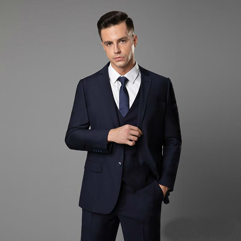 Classic Silver Navy Red Mens Wedding Tuxedos Bridegroom Men Bestmens Formal Wedding Suits Blazers High Quality Custom Made