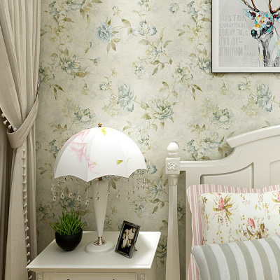 American Style Garden Romantic Flower Wallpaper Bedroom Living Room TV Sofa Background Decoration Wall Paper Roll, White
American Style Garden Romantic Flower Wallpaper Bedroom Living Room TV Sofa Background Decoration Wall Paper Roll, White