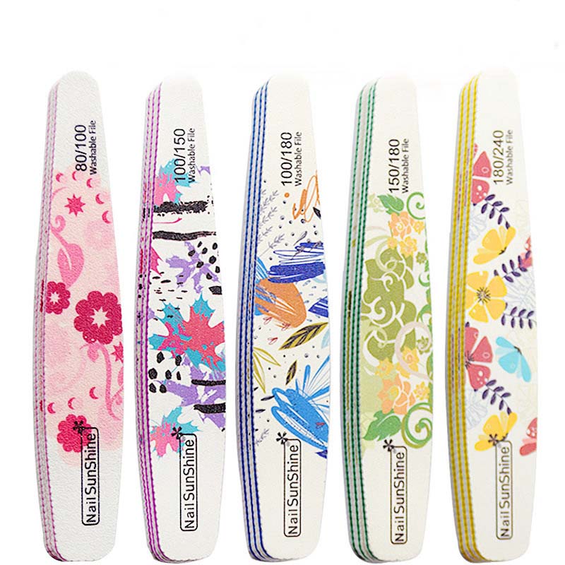 10pcs/lot Flower Pattern Nail Files 100/120/180/240 Grit Double Side Drop Type Sanding Nail Art Files Washable Buffering File
10pcs/lot Flower Pattern Nail Files 100/120/180/240 Grit Double Side Drop Type Sanding Nail Art Files Washable Buffering File