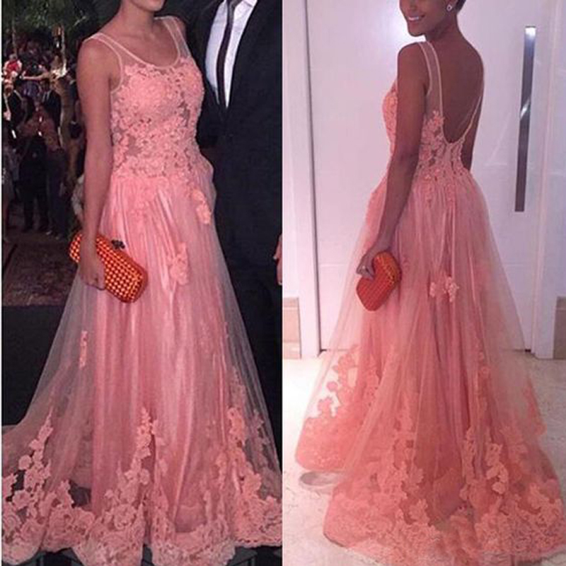 Illusion Sexy Backless A Line Cheap Prom Dresses Floral Lace Appliques Evening Dresses Custom Made Vestido Party Gowns, Silver
Illusion Sexy Backless A Line Cheap Prom Dresses Floral Lace Appliques Evening Dresses Custom Made Vestido Party Gowns, Silver