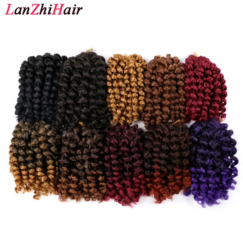 lanzhi 10 Inch Jumpy Wand Jamaican Bounce Curl Hair Extensions 80g/pc Crochet Hair Crochet Braids Ombre Synthetic Braiding Hair, Bug
lanzhi 10 Inch Jumpy Wand Jamaican Bounce Curl Hair Extensions 80g/pc Crochet Hair Crochet Braids Ombre Synthetic Braiding Hair, Bug
