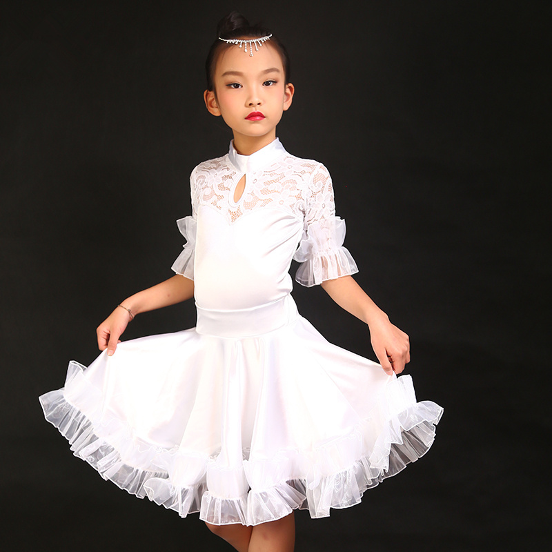 Girls children Latin dance skirt Children split lace dance performance test competition standard dress Tango Skirts Kid Child, Red
Girls children Latin dance skirt Children split lace dance performance test competition standard dress Tango Skirts Kid Child, Red