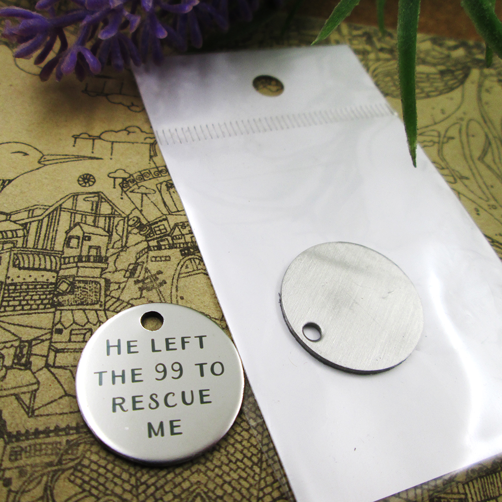 40pcs--"He left the 99 to rescue me"stainless steel charms more style for choosing DIY Charms pendants for necklace
40pcs--"He left the 99 to rescue me"stainless steel charms more style for choosing DIY Charms pendants for necklace