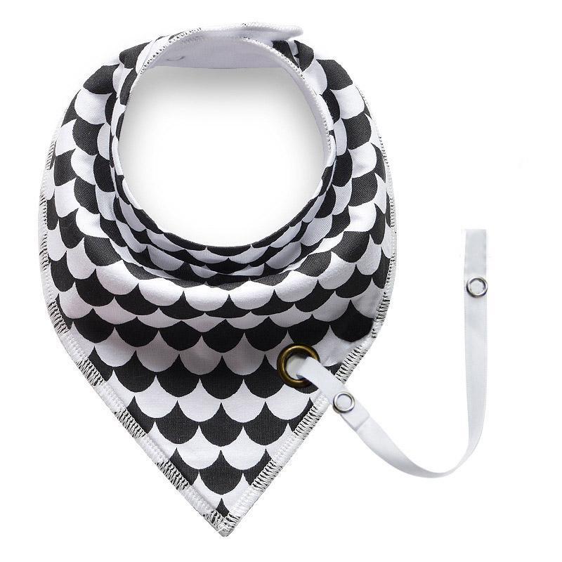 Infant Baby Saliva Towel Double Buttons Adjustable Kids Pinafore Dribble Triangle Bibs Bavoir Towel Baberos For Newborn