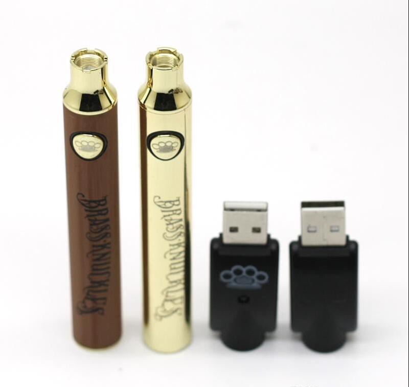 Brass Knuckles Battery 650mAh Good 900mAh Wood SS Vape Pen Preheat VV Variable Voltage Battery For 510 Kingpen Thick Oil Cartridge Tank DHL
Brass Knuckles Battery 650mAh Good 900mAh Wood SS Vape Pen Preheat VV Variable Voltage Battery For 510 Kingpen Thick Oil Cartridge Tank DHL