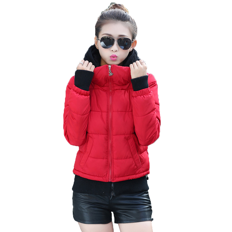 Winter New Women Slim Slim Down Jacket Thick Korean Casual Short Student Cotton Coat Female Knit Hooded Parkas Cotton Outerwear, Red
Winter New Women Slim Slim Down Jacket Thick Korean Casual Short Student Cotton Coat Female Knit Hooded Parkas Cotton Outerwear, Red