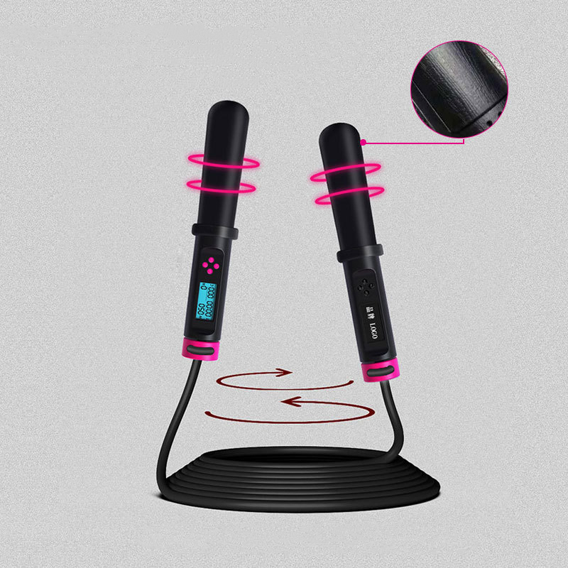 Crossfit Magnetic Control Electronic Counting Training Timing Jumping Skipping Weighted Speed Jump Rope Y200506